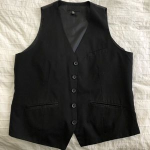 H&M Black Suit Vest